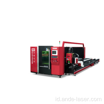 Pemotong laser serat pelat dan tabung 3KW